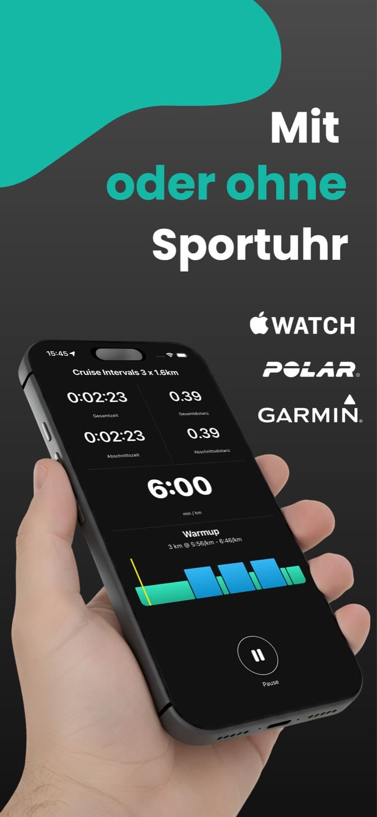 With or without a sports watch